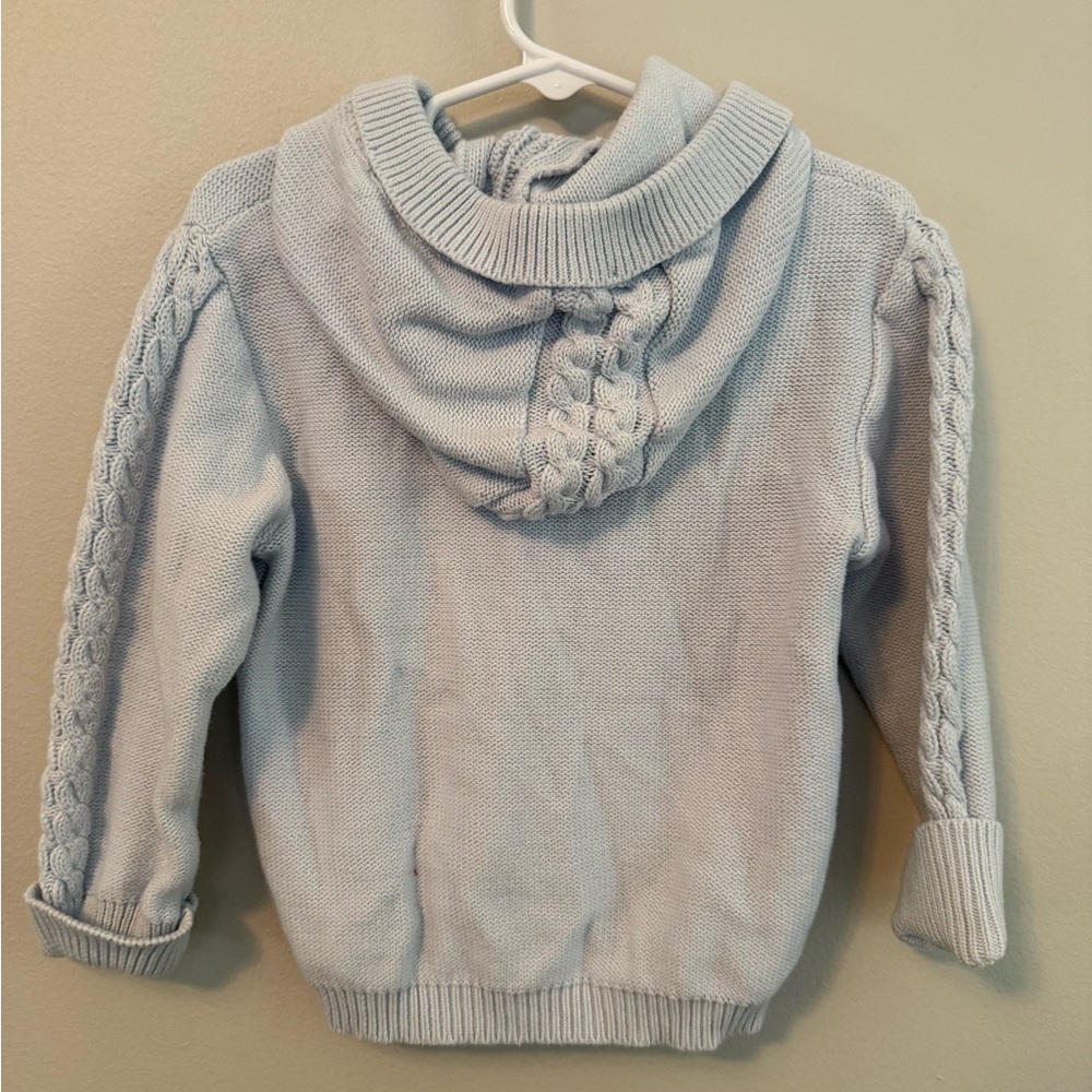 Feltman Brothers Blue Kids Hoodie Cardigan - Picture 3 of 3